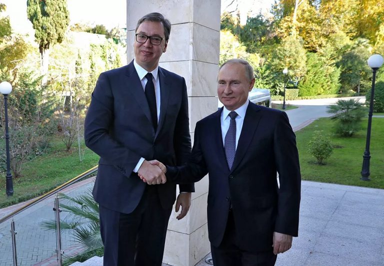 Aleksandar Vučič Vladimir Putin