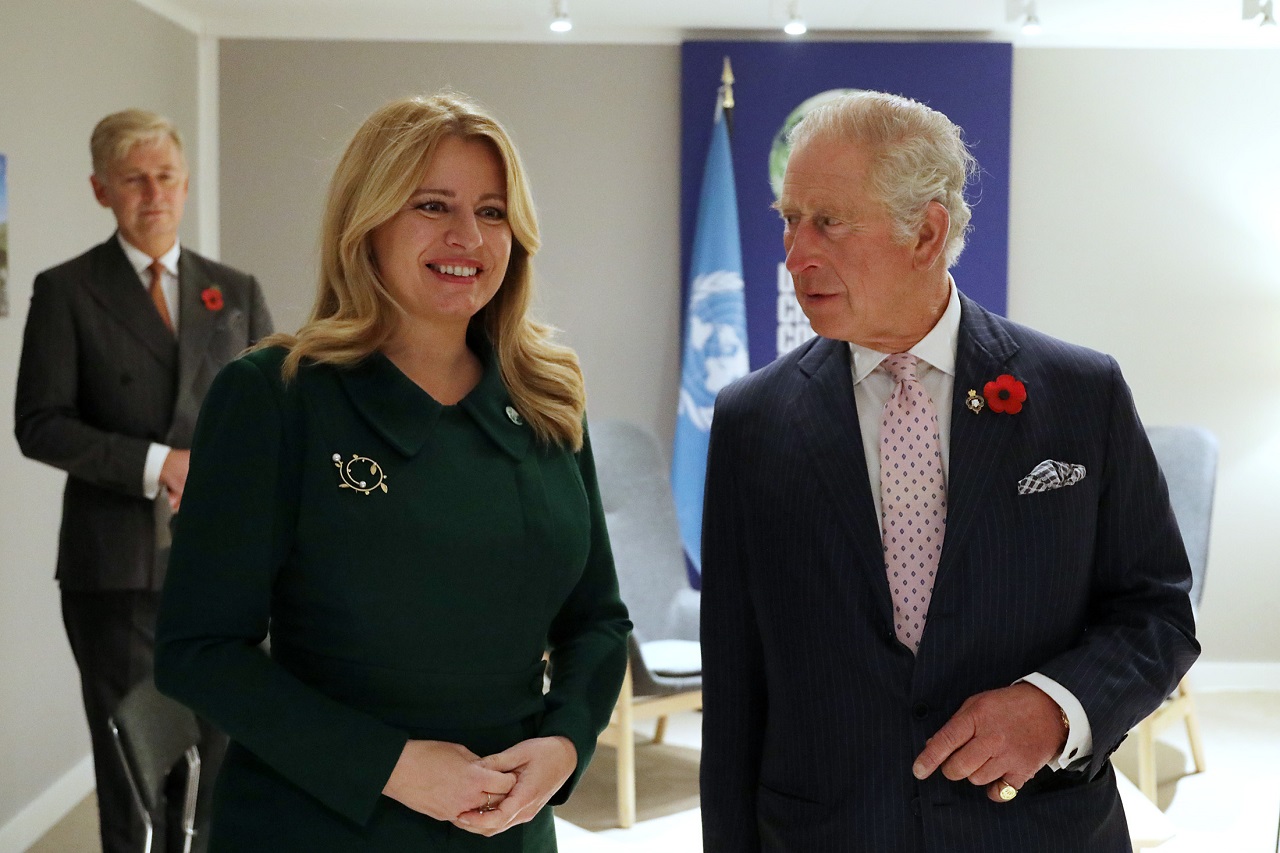 Zuzana Čaputová a princ Charles