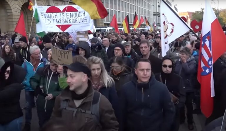 Demonštrácia v Lipsku