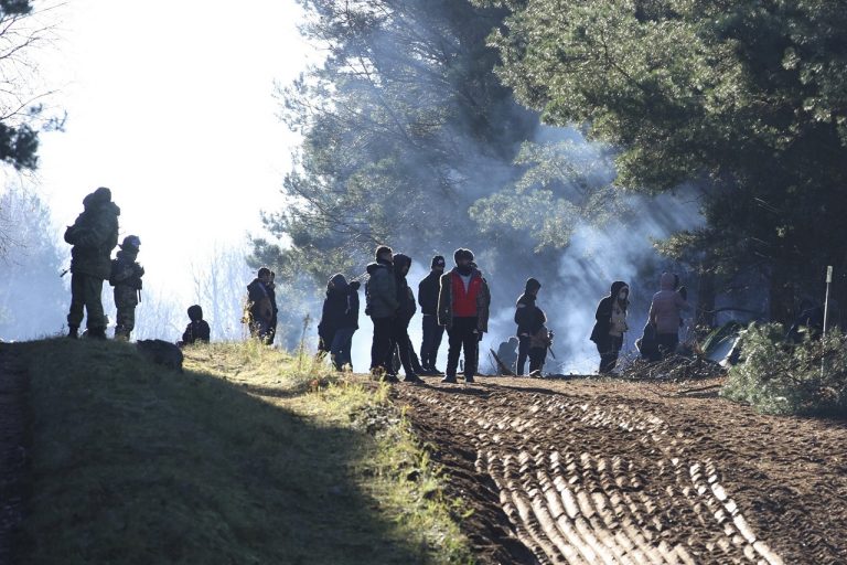 Bielorusko Poľsko EÚ hranica migranti