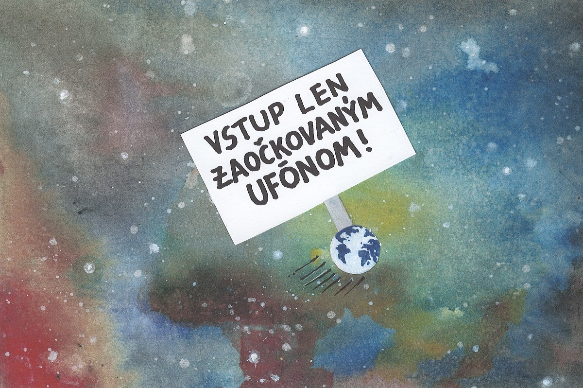 Karikatúra Andreja Mišanka