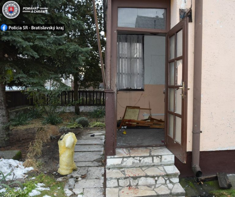 rodinný dom_Plavecký Štvrtok_incident
