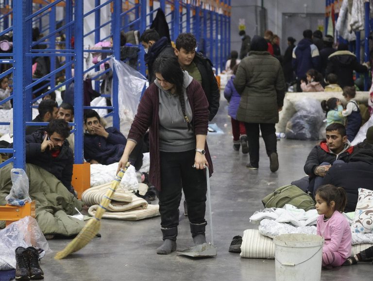 Migranti na bielorusko-poľských hraniciach