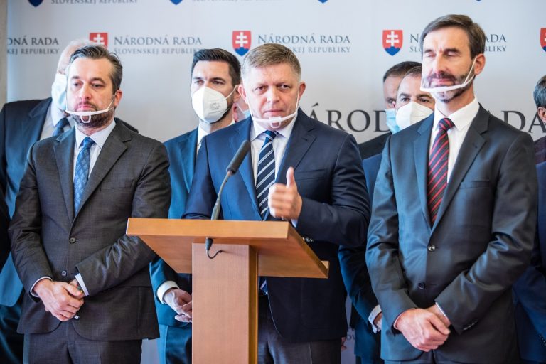tlačovka SMER-SD