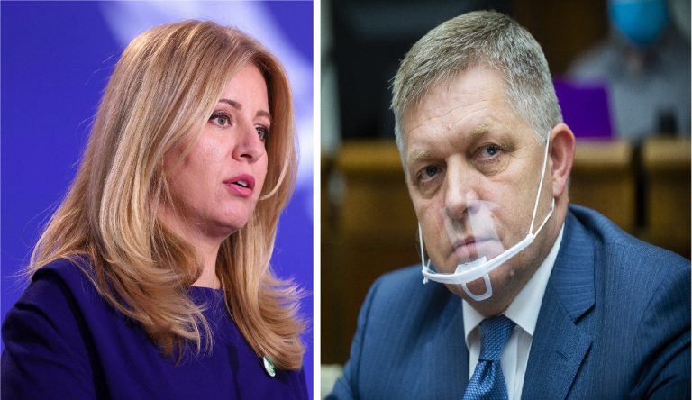 Zuzana Čaputová Robert Fico