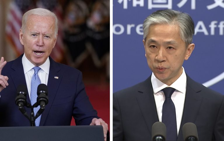 Joe Biden Wang Wen-pin