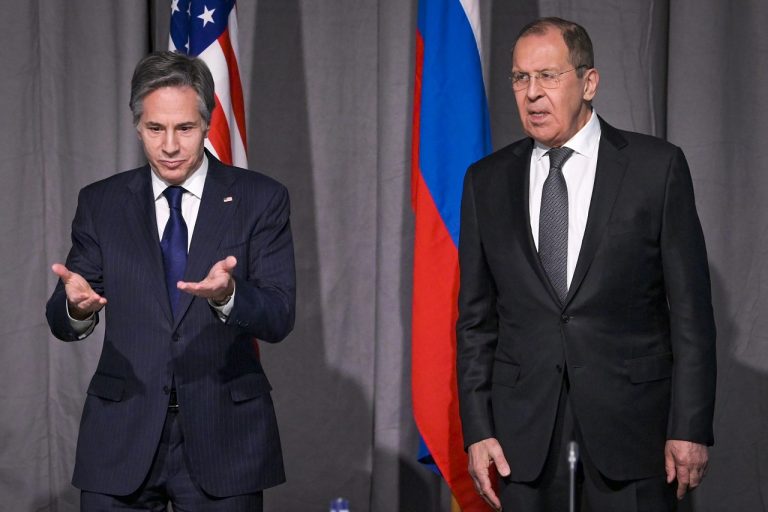 Antony Blinken, Sergej Lavrov