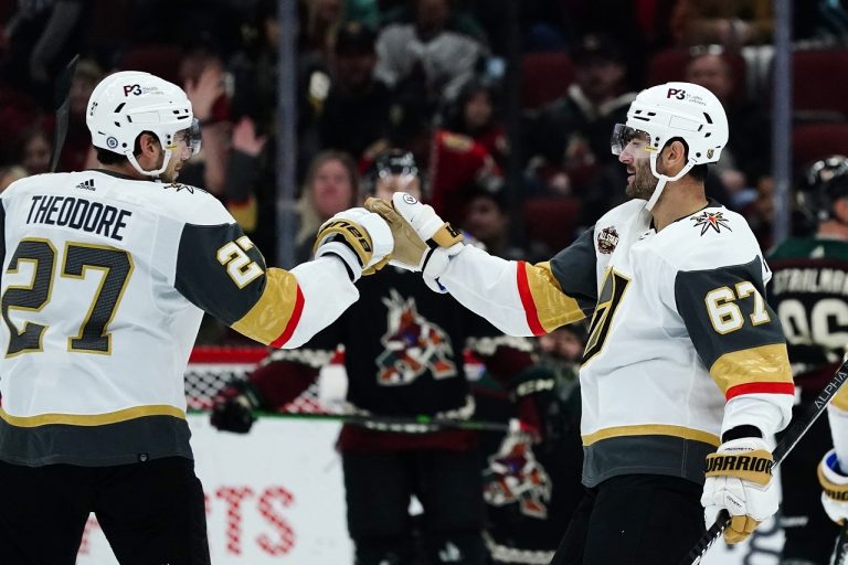 Arizona Coyotes - Vegas Golden Knights