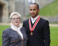 Lewis Hamilton Cameron Lockhartová