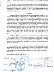 List kňazov arcibiskupovi