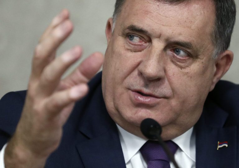 Bosnianskosrbský prezident Milorad Dodik