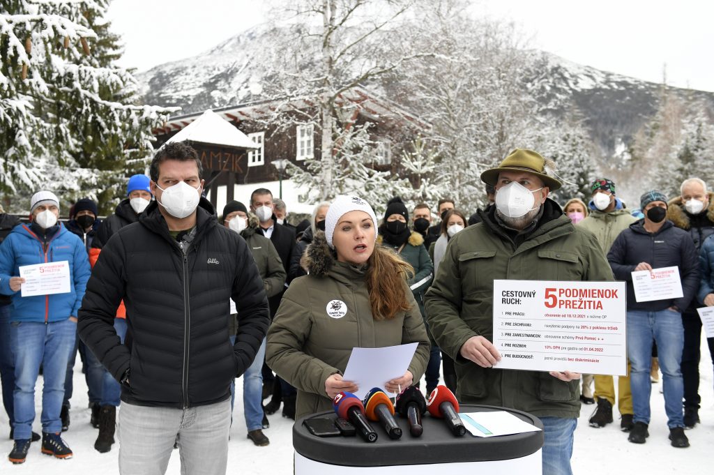 cestovný ruch_protest_Vysoké Tatry