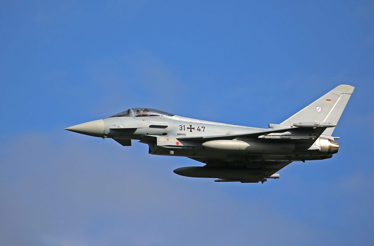 stíhačka Eurofighter