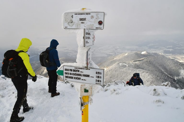 Turistika na vrch Suchý v Krivánskej Malej Fatre