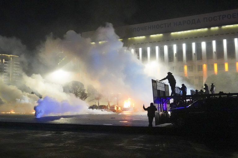 Protest v Kazachstane