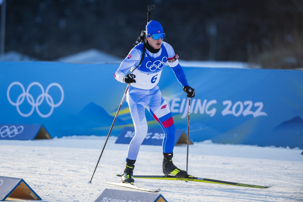 slovenský biatlonista Michal Šima