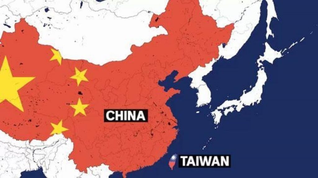 pokus Číny získať kontrolu nad Taiwanom