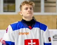 Slovenský hokejový útočník Adam Sýkora