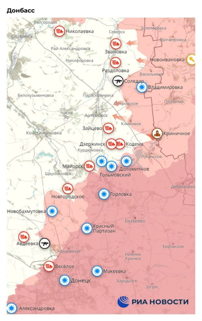 Situácia na frontoch k 31. júlu 2022