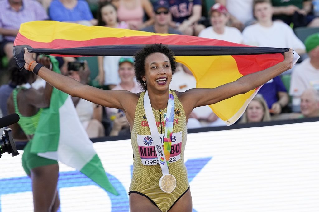 Malaika Mihambová zlato