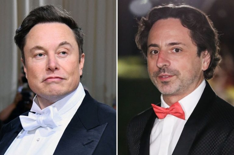 Sergey Brin Elon Musk