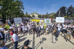 Protestné zhromaždenie_Slovalco