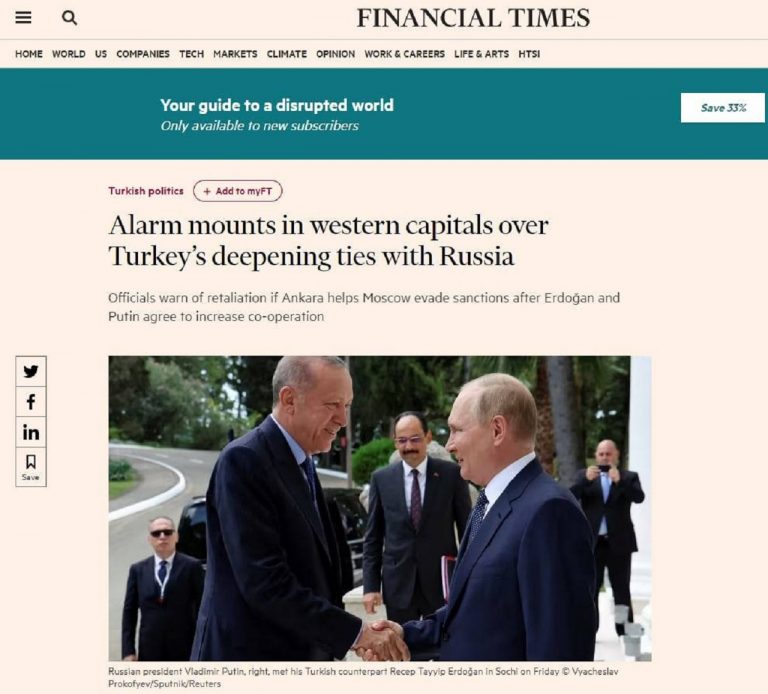 Erdogan, Putin