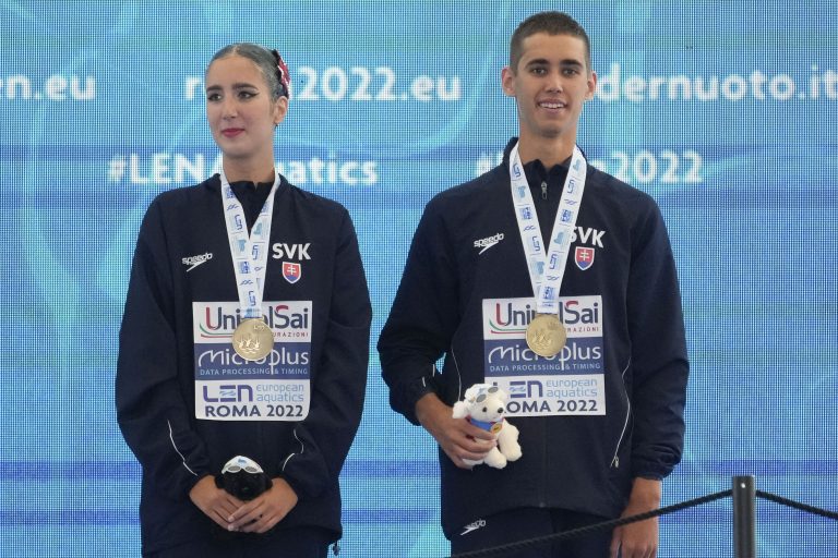 Solymosyovci získali bronz vo voľných miešaných pároch