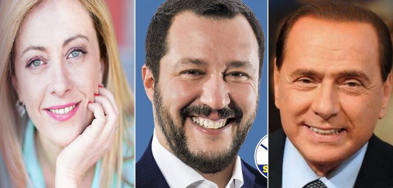 Meloni Salvini Berlusconi