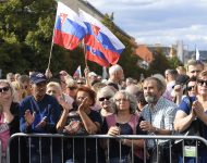 Košice Smer-SD protestné zhromaždenie
