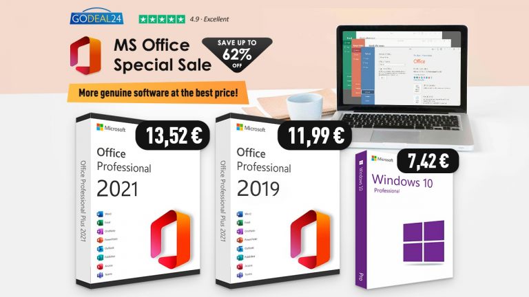 operačný systém Windows na Godeal24