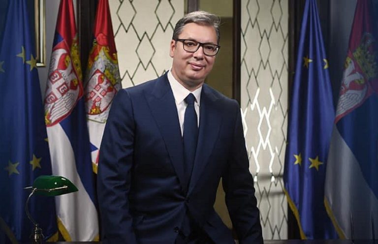 Srbský prezident Aleksandar Vučić