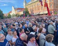 Košice Smer-SD protestné zhromaždenie
