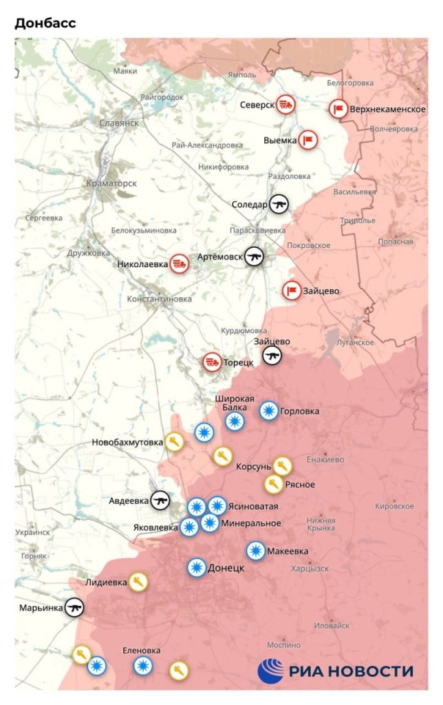 Situácia na frontoch 19. septembra