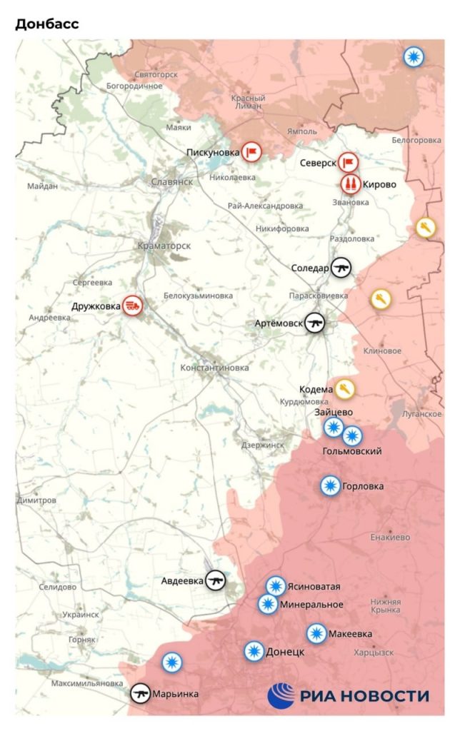 Situácia na frontoch 17. septembra 2022