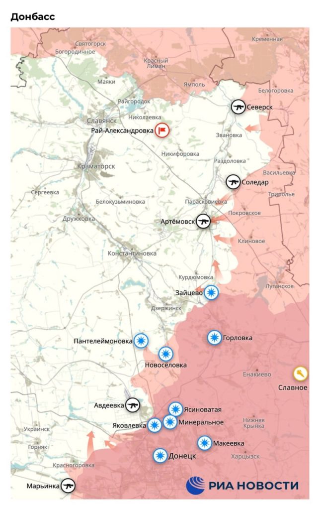 Situácia na frontoch 9. septembra 2022