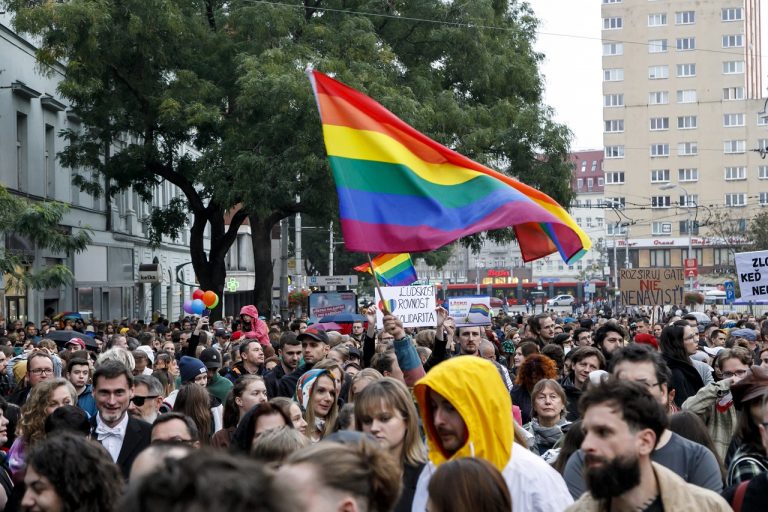 Pochod za odsúdenie nenávisti voči LGBTI komunite