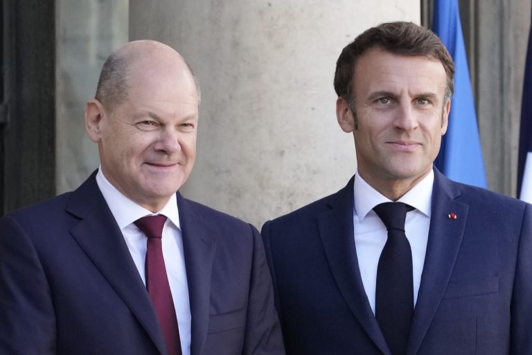 Emmanuels Macron Olaf Scholz