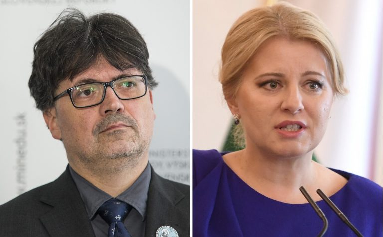 Ján Horecký Zuzana Čaputová