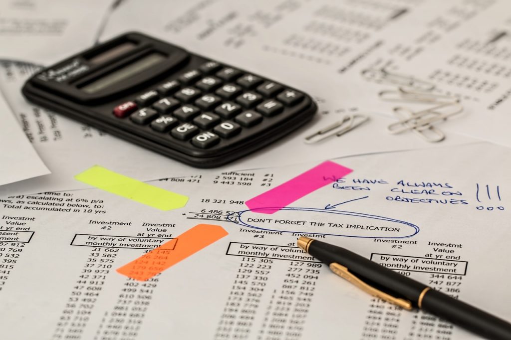 účtovníctvo dane kalkulačka