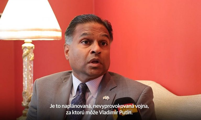 Nový americký veľvyslanec na Slovensku Gautam Rana.