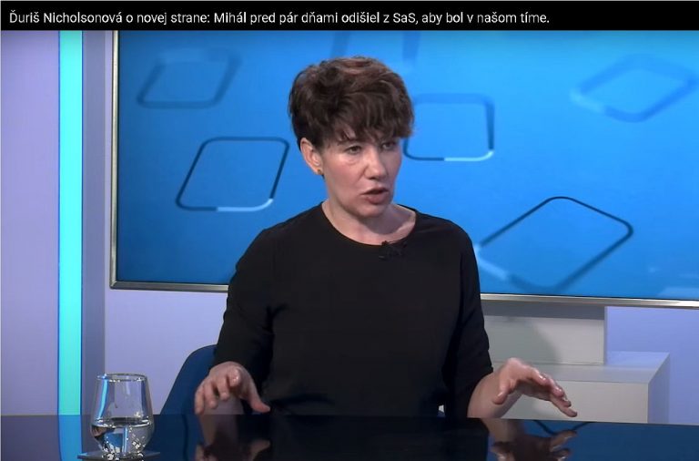 Lucia Ďuriš Nicholsonová.