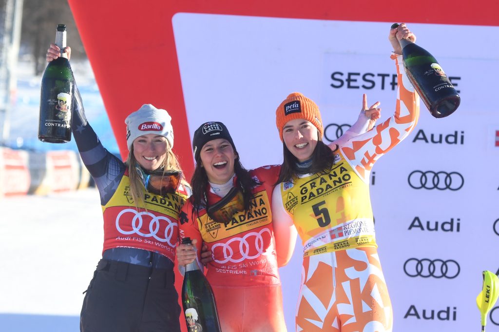 Petra Vlhová slalom Sestriere