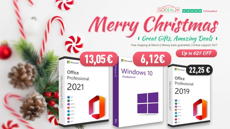 Vianočná ponuka Godeal24 vám ponúka veľké zľavy!