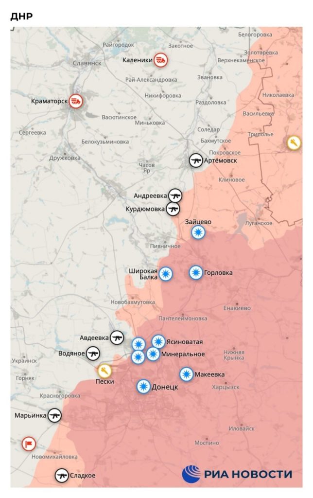 Situácia na frontoch 3. decembra 2022