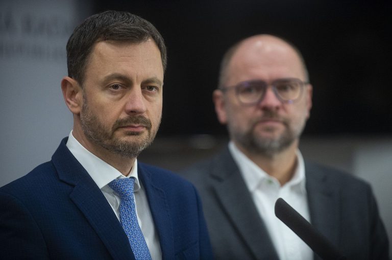 Eduard Heger a Richard Sulík.