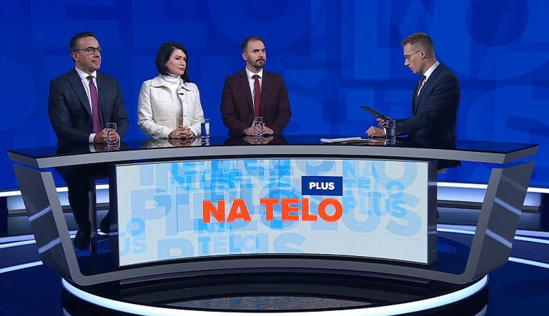 Erik Tomáš (Hlas SD), Jana Bittó Cigániková (SaS) a Michal Šipoš (OĽANO)