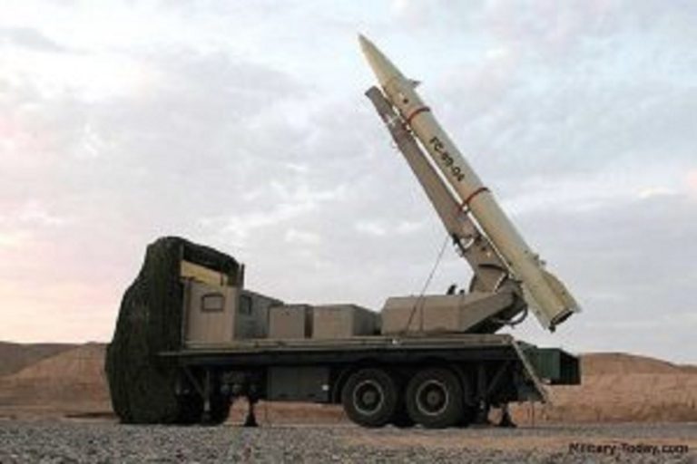 iránska raketa Fateh-110
