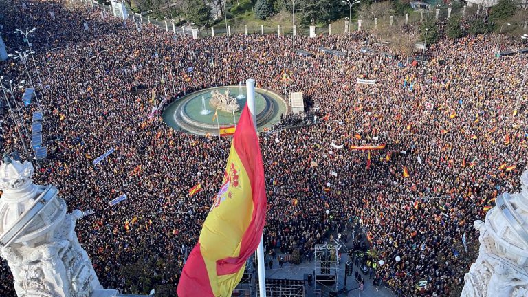 Protesty v Madride