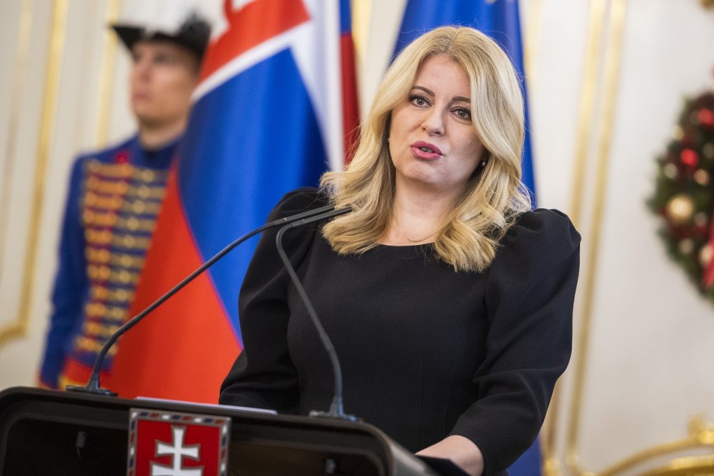 Novoroèné prijatie bezpeènostných a záchranných zloiek u prezidentky SR Zuzany Èaputovej